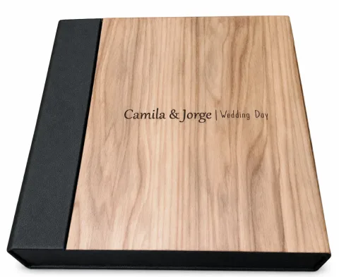 Box em madeira com gravação personalizada
